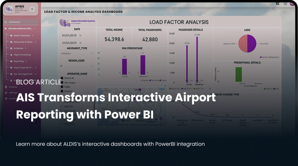 AIS Transforms Interactive Airport Reporting with Power BI
